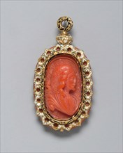 Double-Sided Pendant with the Virgin and Christ, Italy, 18th century. Creator: Unknown.