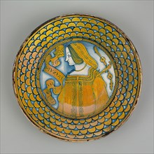Display Plate with Female Bust, Deruta, 1500/1530. Creator: Unknown.