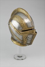 Close Helmet for Foot Tourney at the Barriers, Milan, c. 1575. Creator: Unknown.