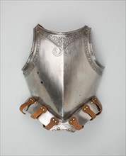 Breastplate with Associated Skirt for Half-Armor, Italy, northern, c. 1580. Creator: Unknown.
