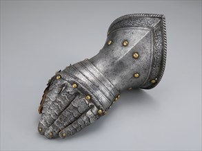 Fingered Gauntlet for the Left Hand, Northern Italy, c. 1560. Creator: Unknown.