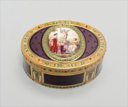 Snuff Box: Sacrifice of Cupid, France, 1850/99. Creator: Unknown.