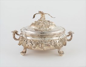 Tureen with Cover, London, 1745/46. Creator: Peter Archambo.