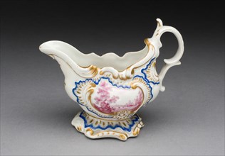 Sauceboat, Plymouth, City of, c. 1770. Creator: Plymouth Porcelain Factory.