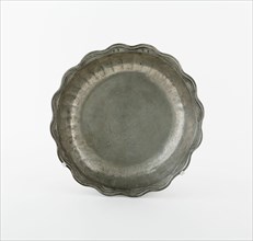Bowl with Scalloped Edge, France, 1774. Creator: Unknown.