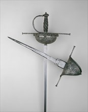 Cup-Hilted Rapier, Italy, c. 1650/60. Creator: Unknown.
