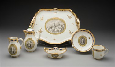 Coffee Service, Vienna, c. 1770. Creator: Vienna State Porcelain Manufactory.