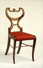 Side Chair, Vienna, c. 1830. Creator: Unknown.
