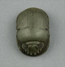 Heart Scarab, Egypt, Third Intermediate-Late Period, Dynasty 21-26 (about 1069-664 BCE). Creator: Unknown.