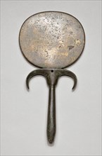 Hand Mirror, Egypt, New Kingdom, Dynasty 18-20 (about 1550-1070 BCE). Creator: Unknown.