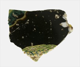 Fragment of a Floral Inlay, Egypt, Ptolemaic Period, 1st century BCE. Creator: Unknown.