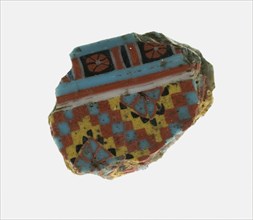 Fragment of a Checkerboard Patterned Inlay, Italy, Ptolemaic Period, (1st century BCE). Creator: Unknown.