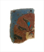 Fragment of an Inlay Depicting a Theater Mask, Italy, Late 1st century BCE/early 1st century CE. Creator: Unknown.