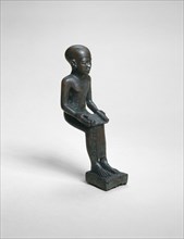 Statuette of Imhotep, Egypt, Ptolemaic Period (305-30 BCE). Creator: Unknown.