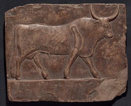 Relief of a Bull, Egypt, Early Ptolemaic Period, about 300 BCE. Creator: Unknown.
