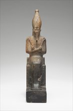 Statuette of Osiris, Egypt, Late Period, Dynasty 26 (664-525 BCE). Creator: Unknown.