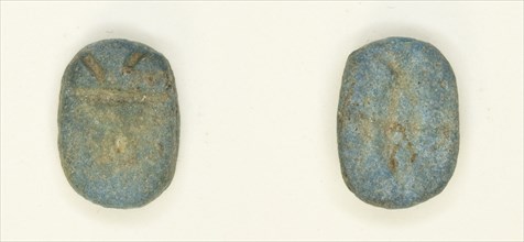Scarab: Central Cable (?), Egypt, Second Intermediate Period (?), Dynasty 15 (about 1650-1550 BCE). Creator: Unknown.