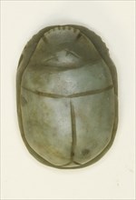 Heart Scarab, Egypt, New Kingdom, Dynasties 18-20 (about 1550-1069 BCE). Creator: Unknown.