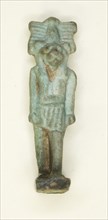 Amulet of the God Mahes, Egypt, Late Period, Dynasties 26-31 (664-332 BCE). Creator: Unknown.