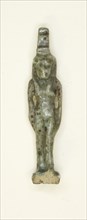 Amulet of the Goddess Isis, Egypt, Late Period-Ptolemaic Period (7th-1st century BCE). Creator: Unknown.