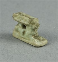 Amulet of a Hare, Egypt, Late Period, Dynasties 26-31 (664-332 BCE). Creator: Unknown.