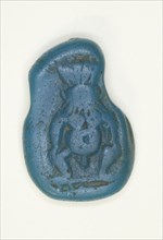 Amulet of the God Bes, Egypt, Third Intermediate Period, Dynasties 21-25 (about 1069-656 BCE). Creator: Unknown.