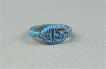 Ring: Ramesses-mry-Amun?, Egypt, New Kingdom, Dynasty 20, reign of Ramesses V? (abt 1147-1143 BCE). Creator: Unknown.