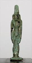 Statuette of the Goddess Nephthys, Egypt, Third Intermediate Period-Late Period, Dynasty 21-31... Creator: Unknown.