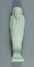 Shabti of Padipepet, Egypt, Late Period, Dynasty 26 (664-525 BCE). Creator: Unknown.
