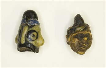 Head Pendants, Carthage, Roman Period (30 BC-395 AD). Creator: Unknown.