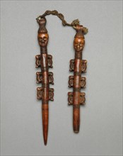 Pair of Staffs (Edan), Nigeria, 19th century or before. Creator: Unknown.