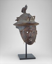 Mask for Egungun (Ere Egungun), Nigeria, Late 19th century. Creator: Unknown.