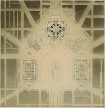 Civic Center, Plan of Chicago, Chicago, Illinois, Site Plan, 1909. Creator: Daniel Burnham.
