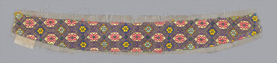 Fragment (Dress Fabric), China, Qing dynasty (1644-1911), 1875/1900. Creator: Unknown.