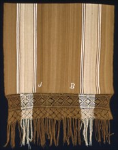 Ceremonial Scarf (bufando or ufanta), Bolivia, 1850/1900. Creator: Unknown.
