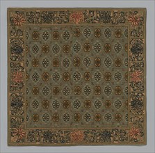 Cushion Cover, China, Qing dynasty (1644-1911), c. 1900. Creator: Unknown.