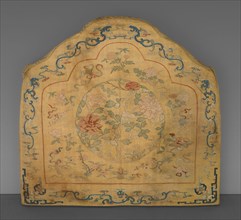Chair Cover, China, Qing dynasty (1644-1911), 1750/1800. Creator: Unknown.