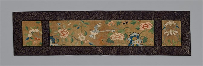 Valance, China, Ming dynasty(1368-1644), 1600/44. Creator: Unknown.