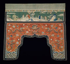 Valance, China, Qing dynasty(1644-1911), 1799. Creator: Unknown.