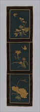 Panel (Furnishing Fabric), China, Qing dynasty (1644-1911), 1875/1900. Creator: Unknown.