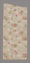 Panel (Dress Fabric), China, Qing dynasty (1644-1911), 1725/50. Creator: Unknown.