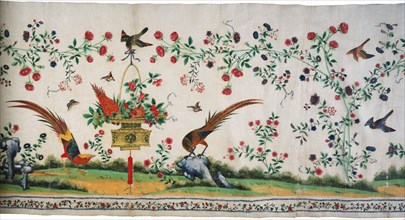 Valance, China, 18th century, Qing dynasty (1644-1911). Creator: Unknown.
