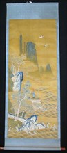 Scroll, China, Qing dynasty (1644-1911), c. 1840. Creator: Unknown.