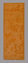 Panel (Furnishing Fabric), China, 18th century, Qing dynasty (1644-1911). Creator: Unknown.