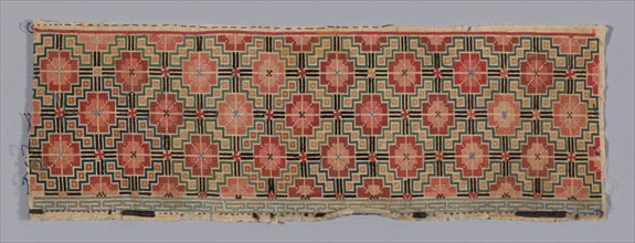 Panel (sleeveband), China, Qing dynasty (1644-1911), 1875/1900. Creator: Unknown.
