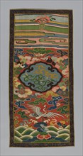 Panel (Furnishing Fabric), China, Qing dynasty (1644-1911), 1600/44. Creator: Unknown.