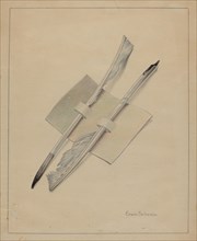 Quill Pens, c. 1936. Creator: Erwin Schwabe.