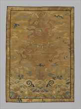 Panel (Dress Fabric), China, Qing dynasty (1644-1911), 1875/1900. Creator: Unknown.
