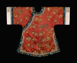 Woman's Ao (Short Robe), China, Qing dynasty (1644-1911), 1800/50. Creator: Unknown.