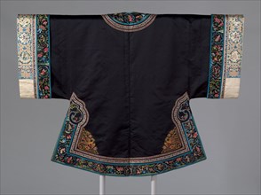 Woman's Surcoat, China, Qing dynasty (1644-1911), 1860/90. Creator: Unknown.